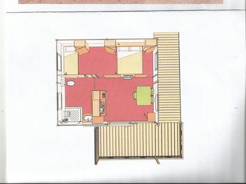 CHALET 2 personnes - BOURBONNAIS PMR