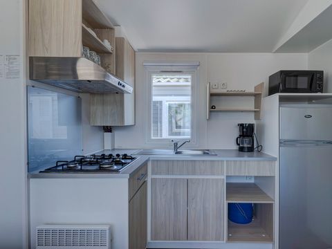 MOBILHOME 6 personnes - Comfort | 2 Ch. | 4/6 Pers. | Terrasse simple | Clim.