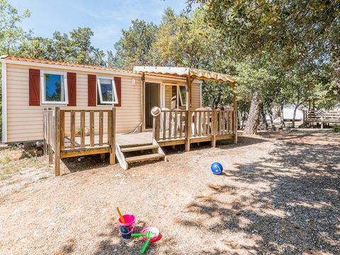 MOBILHOME 6 personnes - Classic | 3 Ch. | 6 Pers. | Terrasse surélevée | Clim.