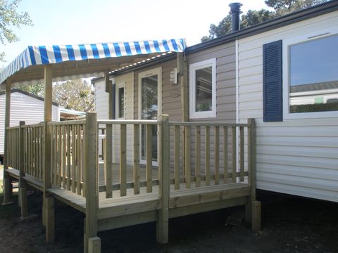 MOBILHOME 6 personnes - Mobil Home 2 ch 4/6 pl Terrasse semi-couverte TV sans Clim
