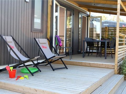 Mobilhome 6 personnes - Premium - 3 chambres - 2 salles de bain 40m²