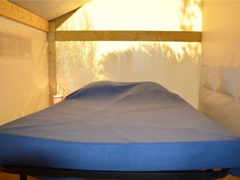 Bungalow toilé 4 personnes - Junior - 2 chambres - 17 m² - Sans sanitaires