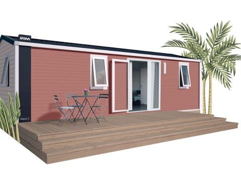 Mobilhome 6 personnes - Confort+ - 2 chambres - 2 salles de bain 31m²