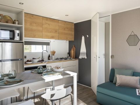 Mobilhome 6 personnes - Premium - 2 chambres - 2 salles de bain 33m²