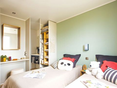 Mobilhome 6 personnes - Mahana - 2 chambres - 2 salles de bain 33m²
