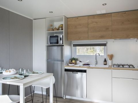 Mobilhome 6 personnes - Premium - 2 chambres - 2 salles de bain 33m²