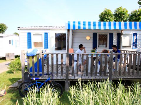MOBILHOME 6 personnes - Mobil Home 3 ch 6 pl Terrasse semi-couverte TV sans Clim