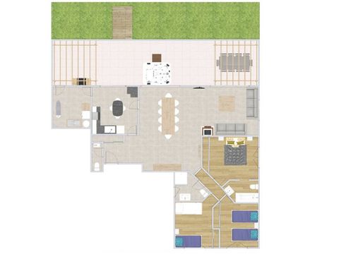 Maison 9 personnes - Villa Balnéo - 3 chambres - 2 salles de bain 130m²