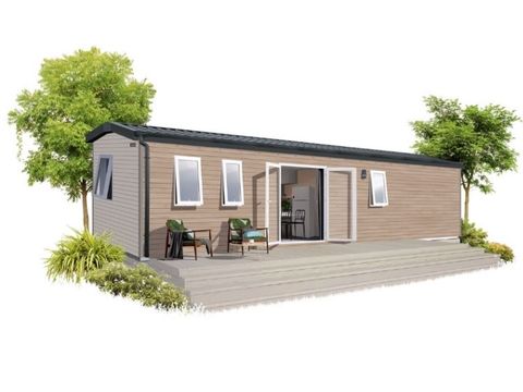 Mobilhome 8 personnes - Confort+ - 4 chambres - 2 salles de bain 40 m²