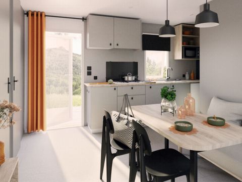 Mobilhome 7 personnes - Évasion+ - 2 chambres - 28 m²