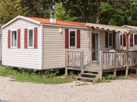 MOBILHOME 6 personnes - Mobil-home | Comfort XL | 3 Ch. | 6 Pers. | Terrasse surélevée | Clim.