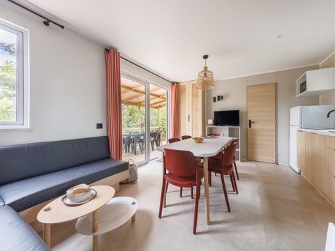 Mobilhome 6 personnes - Cottage Premium - 3 chambres avec Climatisation