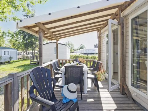 MOBILHOME 6 personnes - Mobil-home | Comfort | 3 Ch. | 6 Pers. | Terrasse surélevée