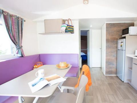 MOBILHOME 4 personnes - Loggia Confort 33m² - Bord de lac - Climatisation - TV