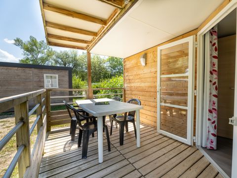 MOBILHOME 4 personnes - Loggia Confort 30m² - Climatisation - TV