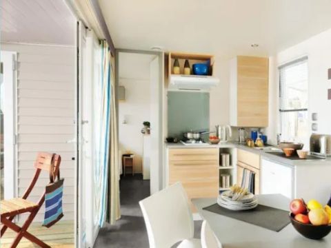 MOBILHOME 4 personnes - Loggia Confort 26m² - Climatisation - TV