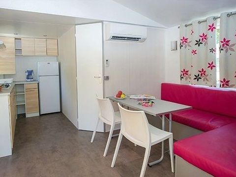 MOBILHOME 4 personnes - Loggia Confort 26m² - Climatisation - TV