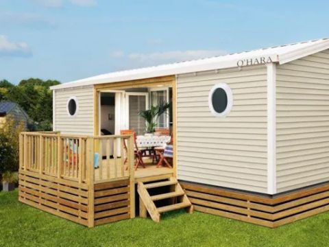 MOBILHOME 4 personnes - Loggia Confort 26m² - Climatisation - TV