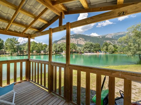 MOBILHOME 4 personnes - Family Luxe Premium Bord de Lac 33m² - Climatisation + TV