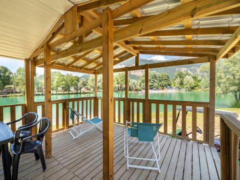 MOBILHOME 4 personnes - Family Luxe Premium Bord de Lac 33m² - Climatisation + TV