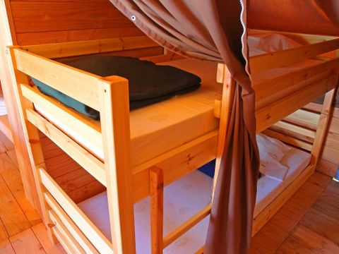 BUNGALOW 4 personnes - Tipi toilé 18m² - sans sanitaires