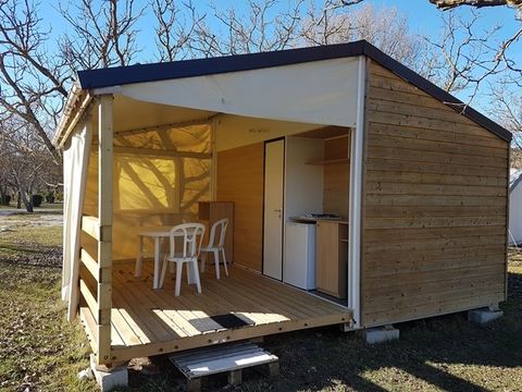 MOBILHOME 4 personnes - Cottage Toilé 21m² - sans sanitaire