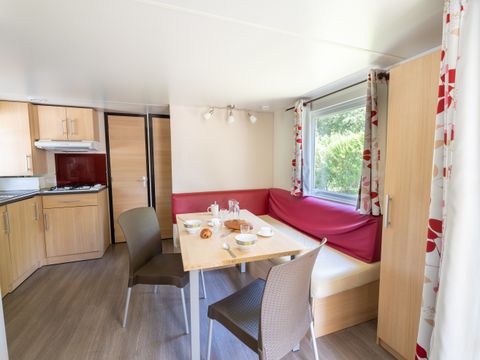 MOBILHOME 4 personnes - Loggia Premium 33m² - Bord de lac - Climatisation - TV