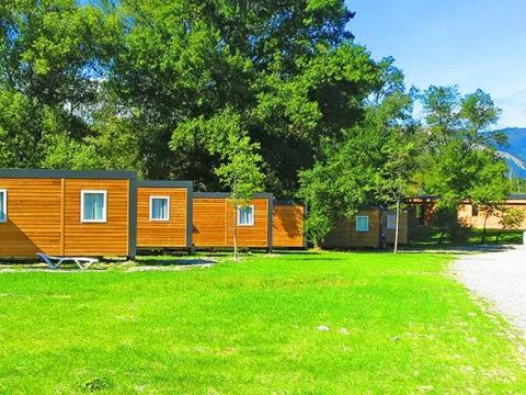 MOBILHOME 6 personnes - Loft Confort 32m² - Bord de lac - Climatisation - TV