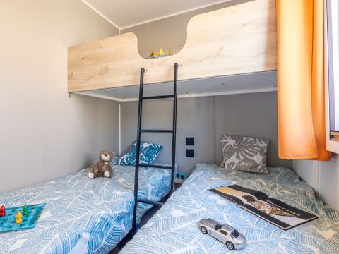 MOBILHOME 5 personnes - Mobil-home Cosy LV Plancha - 2 ch - 4 ad + 1 enf - 12 ans