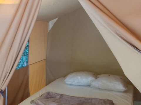 TENTE TOILE ET BOIS 5 personnes - Ecolodge