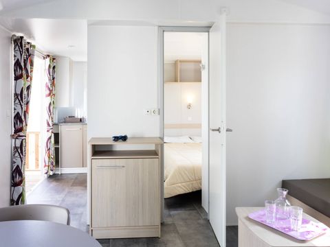 MOBILHOME 6 personnes - Mobil-home | Comfort | 2 Ch. | 6 Pers. | Terrasse surélevée non couverte | 1 SDB