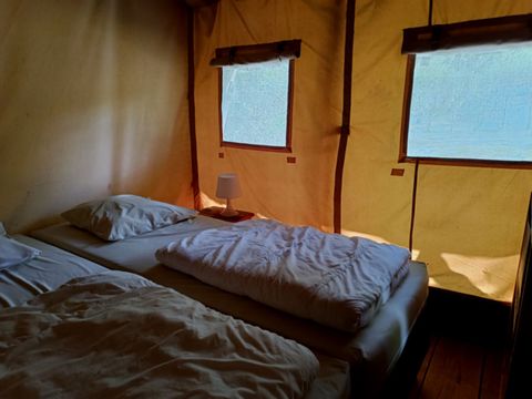 TENTE TOILE ET BOIS 5 personnes - Lodge Tente