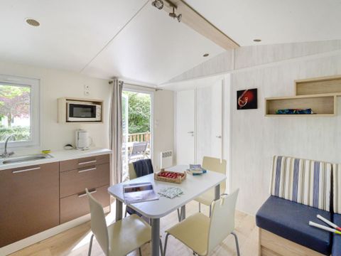 MOBILHOME 6 personnes - Mobil-home Confort 34m² / 3 chambres - Terrasse 6 pers