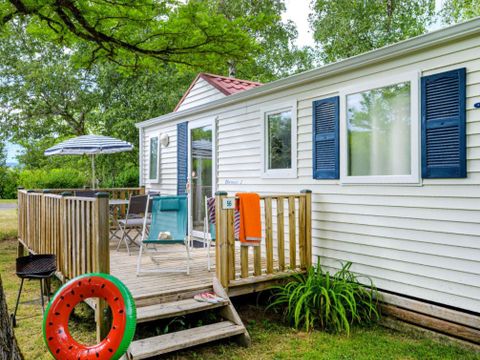 MOBILHOME 4 personnes - 2 chambres - Terrasse (PMR)