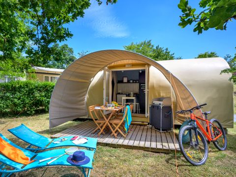 TENTE 4 personnes - Coco Sweet 2 chambres/ sans sanitaires + Terrasse couverte 2/4 pers