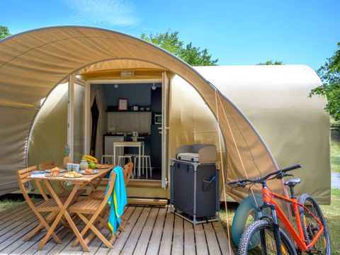 TENTE 4 personnes - Coco Sweet 2 chambres/ sans sanitaires + Terrasse couverte 2/4 pers