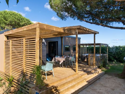 Mobilhome 6 personnes - EXCLUSIF 3 chambres Jacuzzi avec suite parentale