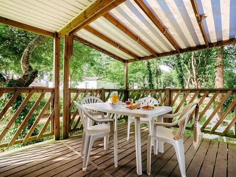 Mobilhome 6 personnes - Mobil-home | Comfort XL | 2 Ch. | 4/6 Pers. | Terrasse simple | Clim.