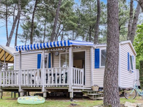 MOBILHOME 6 personnes - Mobil-home Confort 4 Pièces 6 Personnes + TV