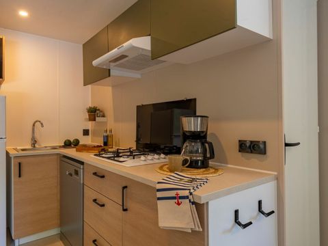 MOBILHOME 4 personnes - COTTAGE MOLENE 4p 2ch ****