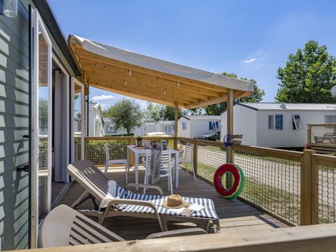MOBILHOME 4 personnes - COTTAGE MOLENE 4p 2ch ****