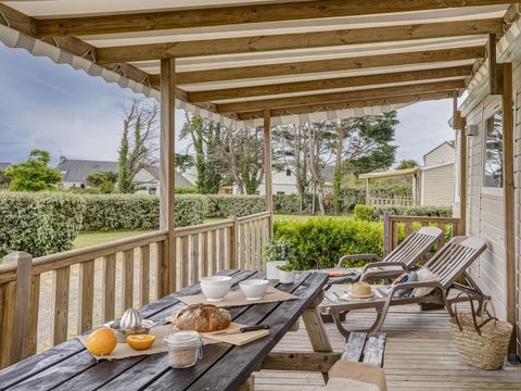 MOBILHOME 6 personnes - COTTAGE 6p 3ch ****