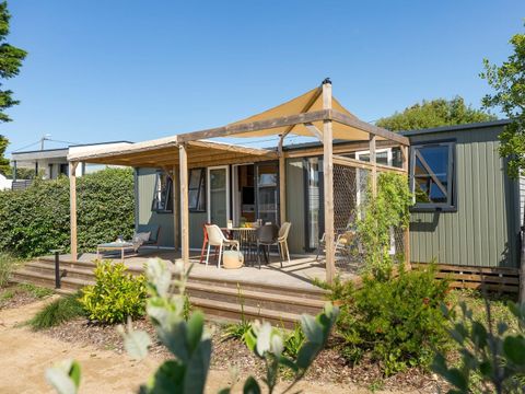 MOBILHOME 6 personnes - COTTAGE VUE OCEAN 6p 3ch Premium