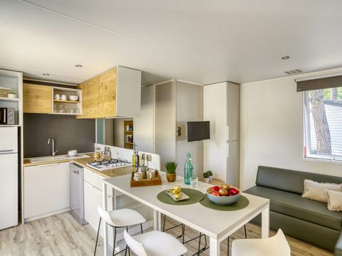 MOBILHOME 6 personnes - COTTAGE VUE OCEAN 6p 3ch Premium