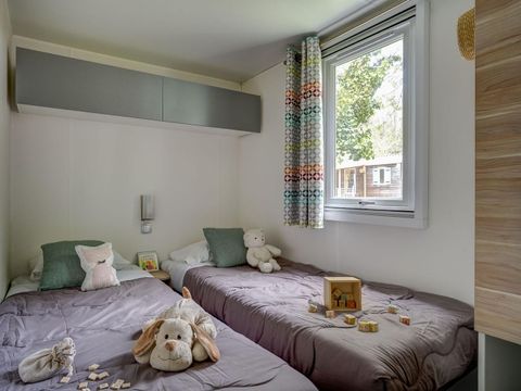 MOBILHOME 4 personnes - COTTAGE 4p 2ch ****