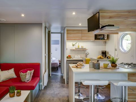 MOBILHOME 4 personnes - COTTAGE 4p 2ch ****