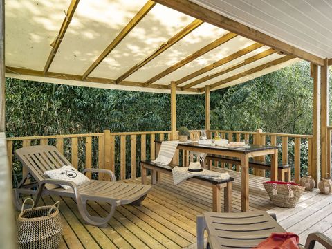 MOBILHOME 4 personnes - COTTAGE 4p 2ch ****