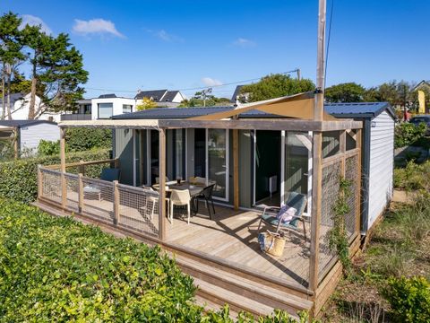 MOBILHOME 4 personnes - COTTAGE VUE OCEAN 4p 2ch Premium