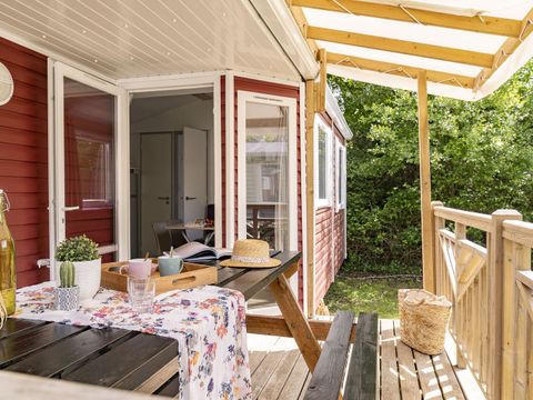 MOBILHOME 5 personnes - COTTAGE 4/5p 2ch ***