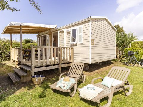 MOBILHOME 4 personnes - COTTAGE Doëlan 4p 2ch ***